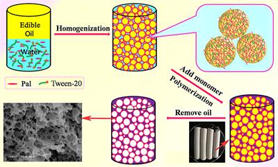 Fabrication of CMC-g-PAM Superporous Polymer Monoliths via Eco-Friendly Pickering-MIPEs for Superior Adsorption of Methyl Violet and Methylene Blue